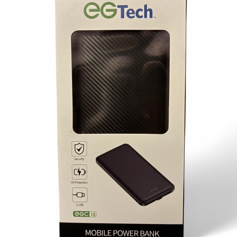 EGTech Black Mobile Power Bank